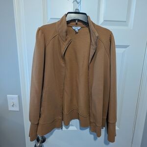 Nine West Zip-Front Fleece Jacket